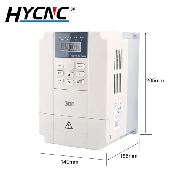 BEST Inverter VFD 4.0KW Variable Frequency Drive 220V/380V 1000Hz Three-Phase Output Inverter For Spindle Motor Speed Regulation - Image 6