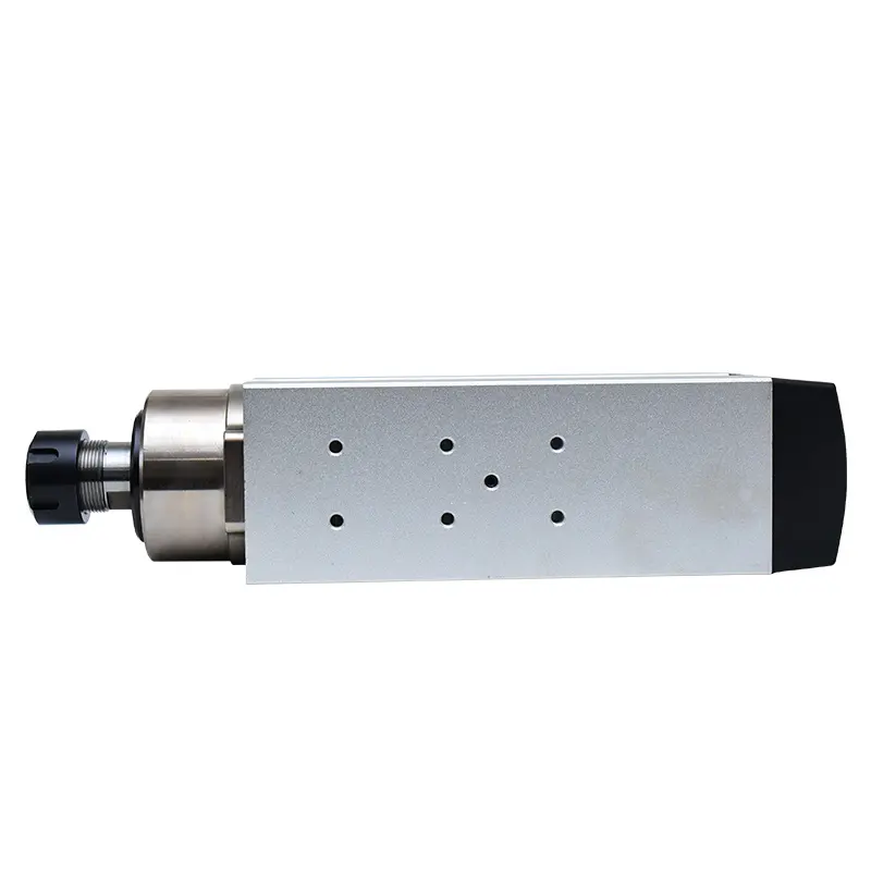 Air cooled spindle with ER25 3.5kw 380V 300hz 7.5A 18000rpm square Spindle motor for woodworking engraving machine - Image 3