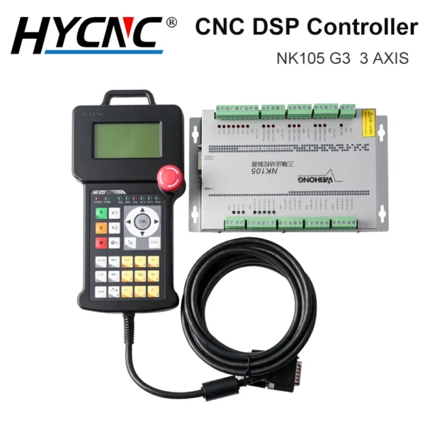 NK105 G3 DSP Control Handle 3-Axis NC Studio Motion Control Card Is Suitable For CNC Router Wood Carving ATC Machine - Image 3