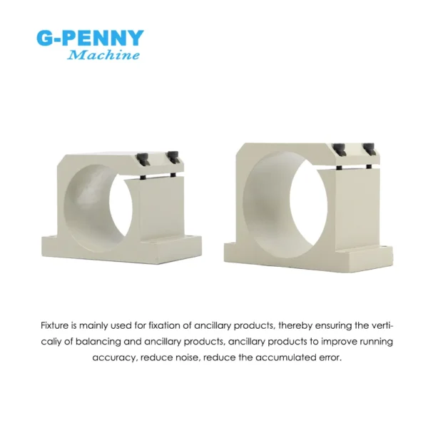 65mm/80mm Spindle Motor Clamping holder Aluminium mounting Bracket - Image 4