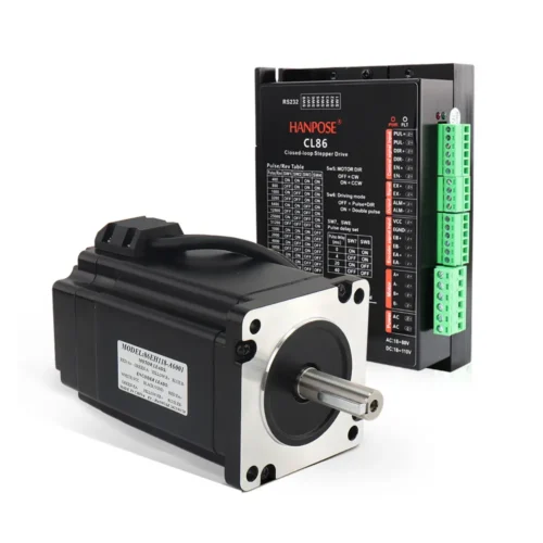HANPOSE nema 34 stepper motor 86EH118 8.0N.m large torque + driver CL86 cnc stepper motor kit closed loop stepper motor