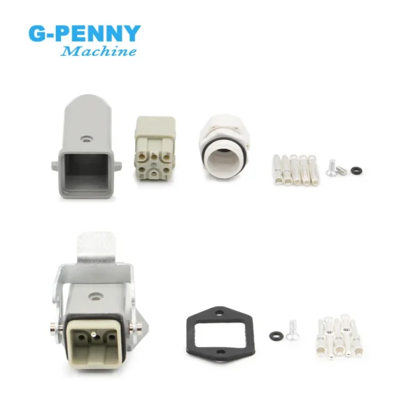 Air plug Electric spindle motor aviation plug parts M20-6 Engraving machine accessories - Image 5