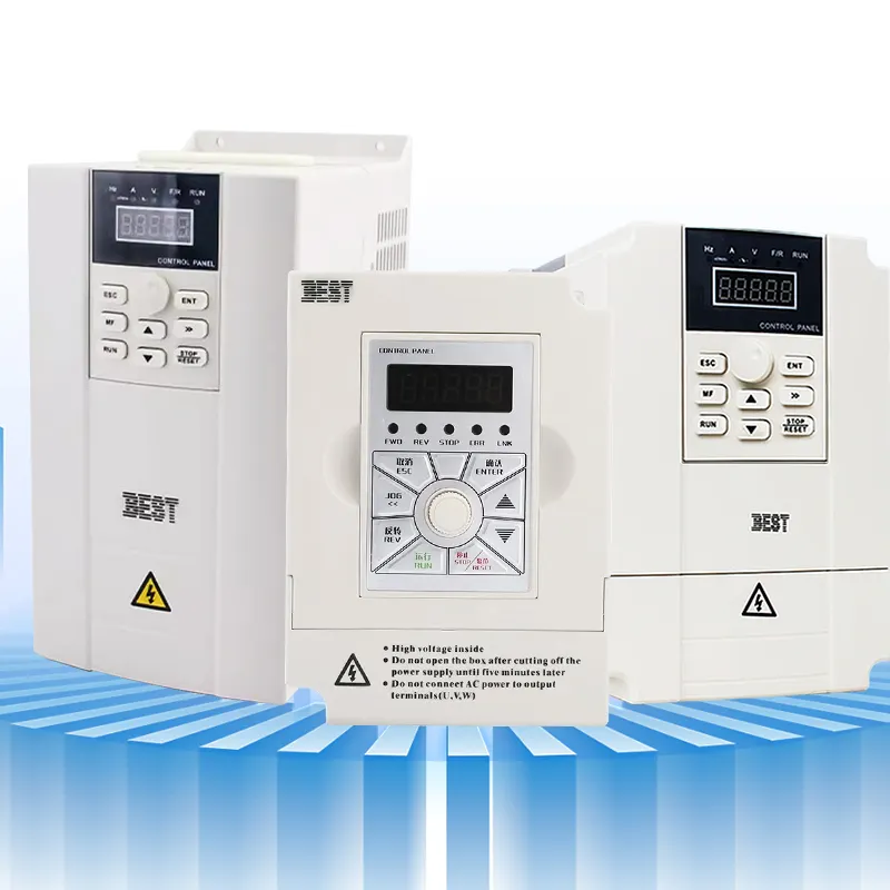 BEST Inverter 220v 380v 1.5KW to 11KW VFD Motor Inverter for CNC Router Spindle Speed Control - Image 3