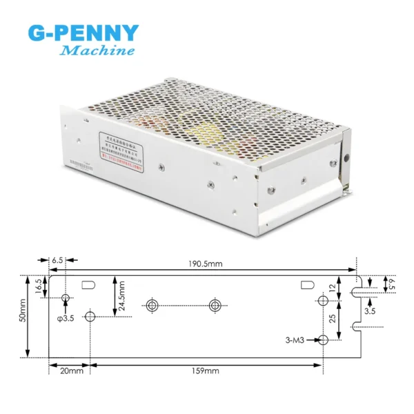 200W DC Power Supply 5/12/15/24/36/48V dc power supply switching power supply - Image 5