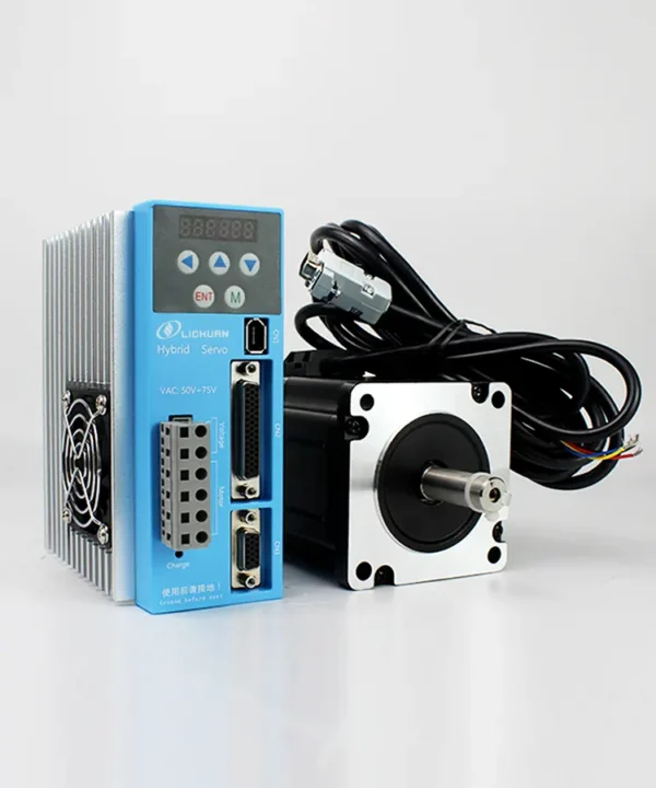 12N.M easy servo closed loop nema 34 stepper motor with enconder driver HSS86 for cnc machine