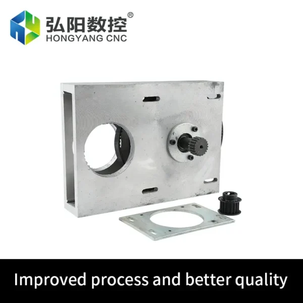 CNC Gearbox 1.25 Mod Synchronous Pulley belt Transmission Motor Gear Box CNC Machine - Image 5