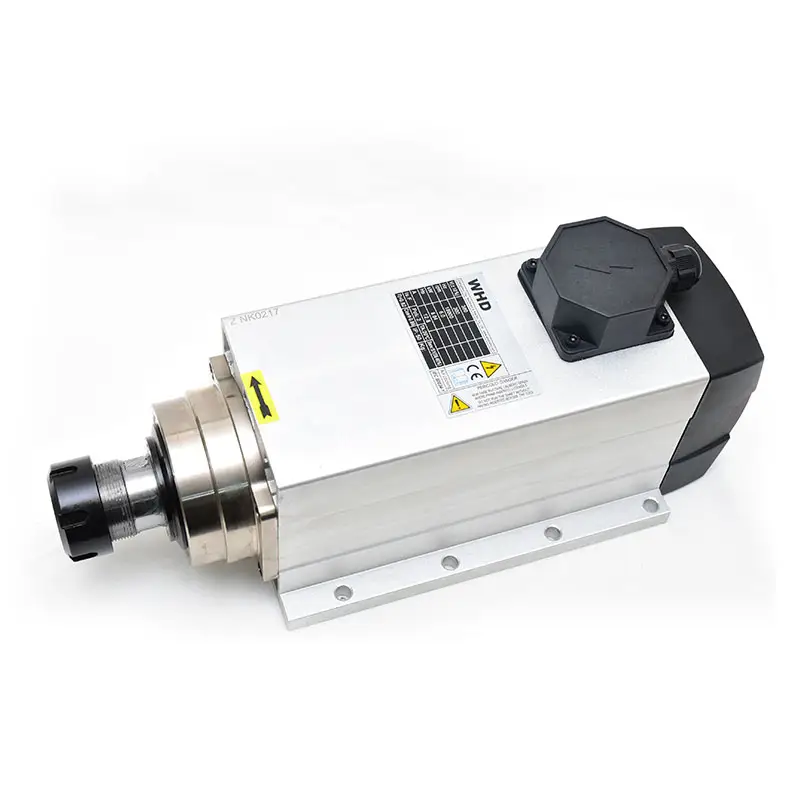 High quality 6KW er32 air cooled spindle motor 220V/380V 18000RPM for cnc router