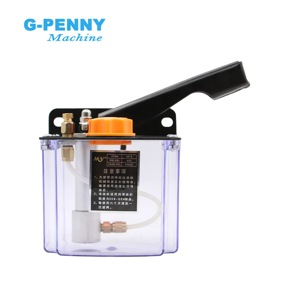 CNC Handle Oil Pump M8X1 4mm Manual Oil Pump, Manual injection pumps lubrication systems oiler