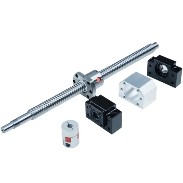 Z-Axis ball screw SFU2505-100mm 200mm 300mm 400mm....with nut and support used for cnc machine - Image 6
