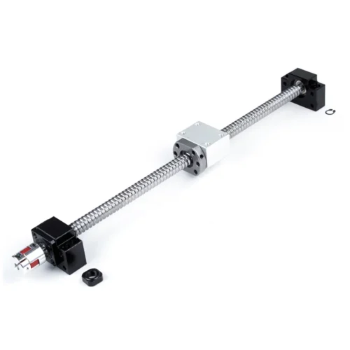 Z-Axis ball screw SFU2505-100mm 200mm 300mm 400mm….with nut and support used for cnc machine