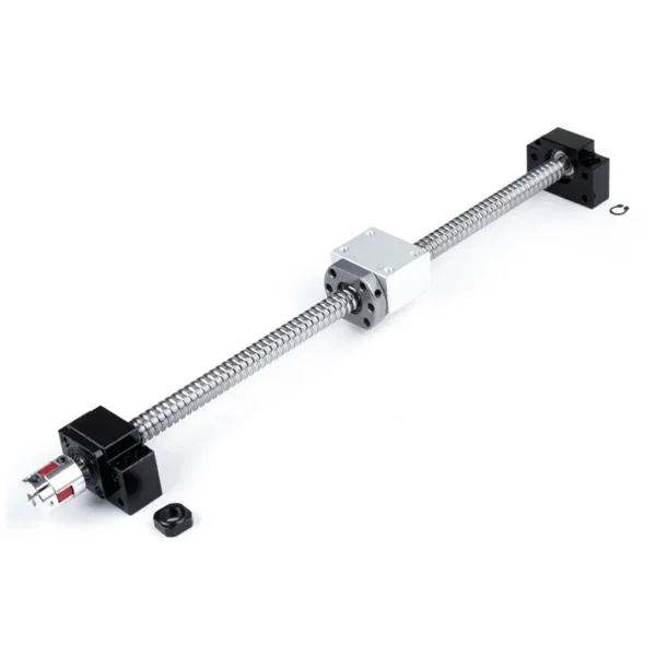 Z-Axis ball screw SFU2505-100mm 200mm 300mm 400mm....with nut and support used for cnc machine