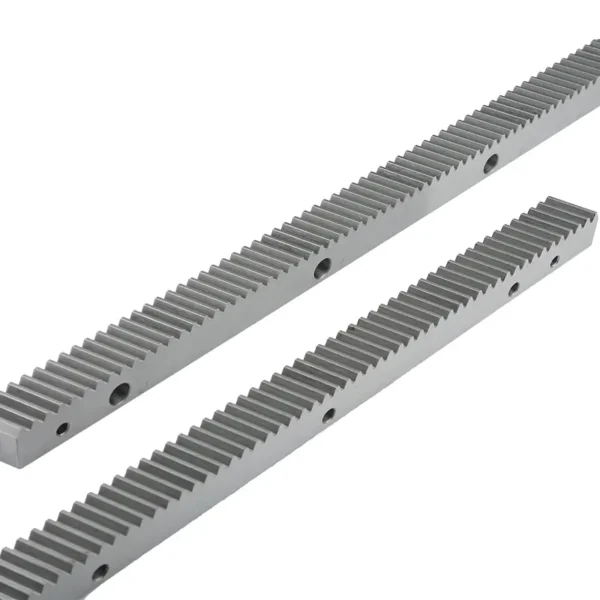 1.25Mod 1.5Mod 2Mod Gear Drive Spur Rack Right Tooth 45# Steel Drive CNC Machine Tool Worm Gear Rack Linear Guide