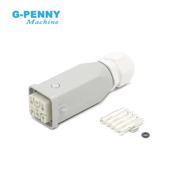 Air plug Electric spindle motor aviation plug parts M20-6 Engraving machine accessories - Image 6