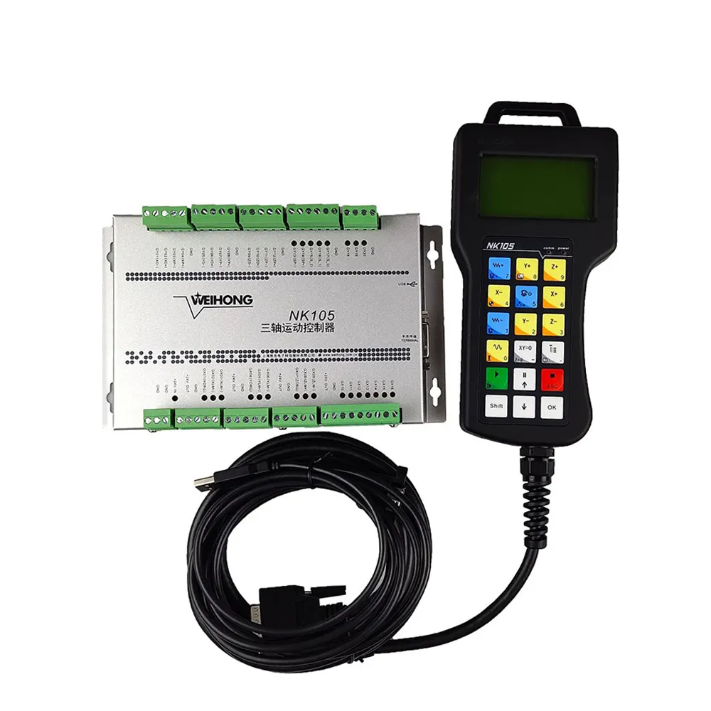 NK105 G2 handle engraving machine motion control system 3-axis CNC controller - Image 2
