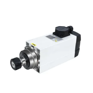 High speed 220v/380v 6kw air cooled spindle motor with er32 collect