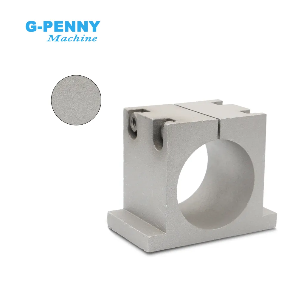 65/80mm Cast Aluminium Bracket For CNC Spindle Motor Spindle Bracket Holder Spindle Motor Clamping - Image 7