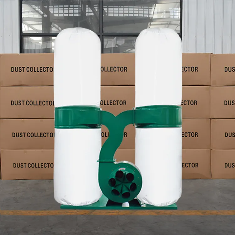 5.5KW bag dust collector factory high power industrial dust vacuum cleaner for engraving machine woodworking dust collector - Image 7