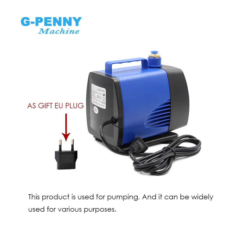 150W Water pump 220v Max head 5m Flow 5000L/H Multi function submersible electric water pump - Image 4