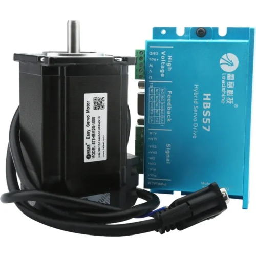 Leadshine Closed Loop servo Drive HBS57 is 3-phase servo motor 573HBM20-1000 with 1000mm line encoder