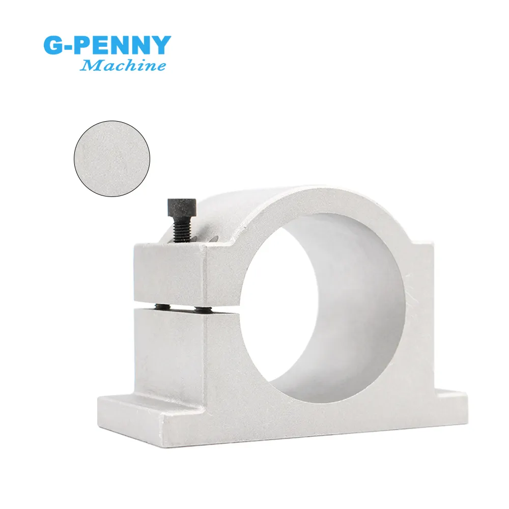 80mm/85mm Cast Aluminium Clamp of cnc spindle motor mount bracket clamp - Image 4