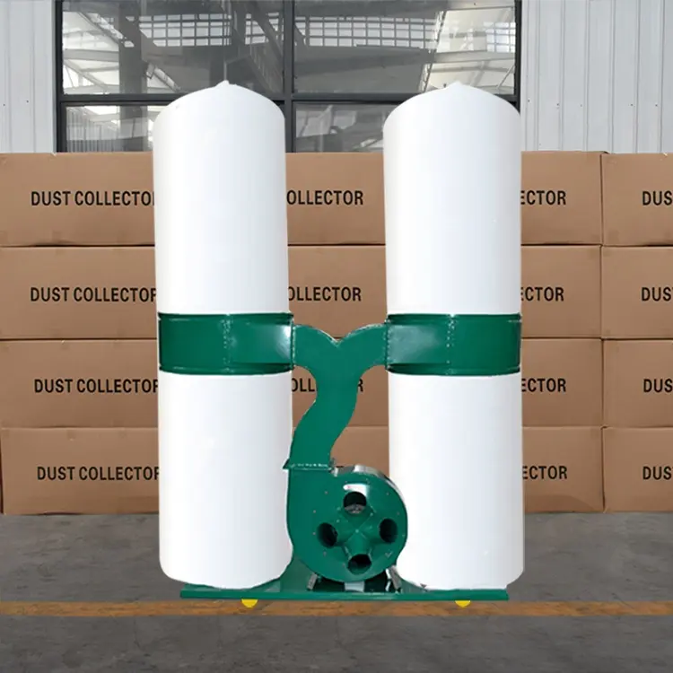 4KW bag dust collector factory high power industrial dust vacuum cleaner for engraving machine woodworking dust collector - Image 7