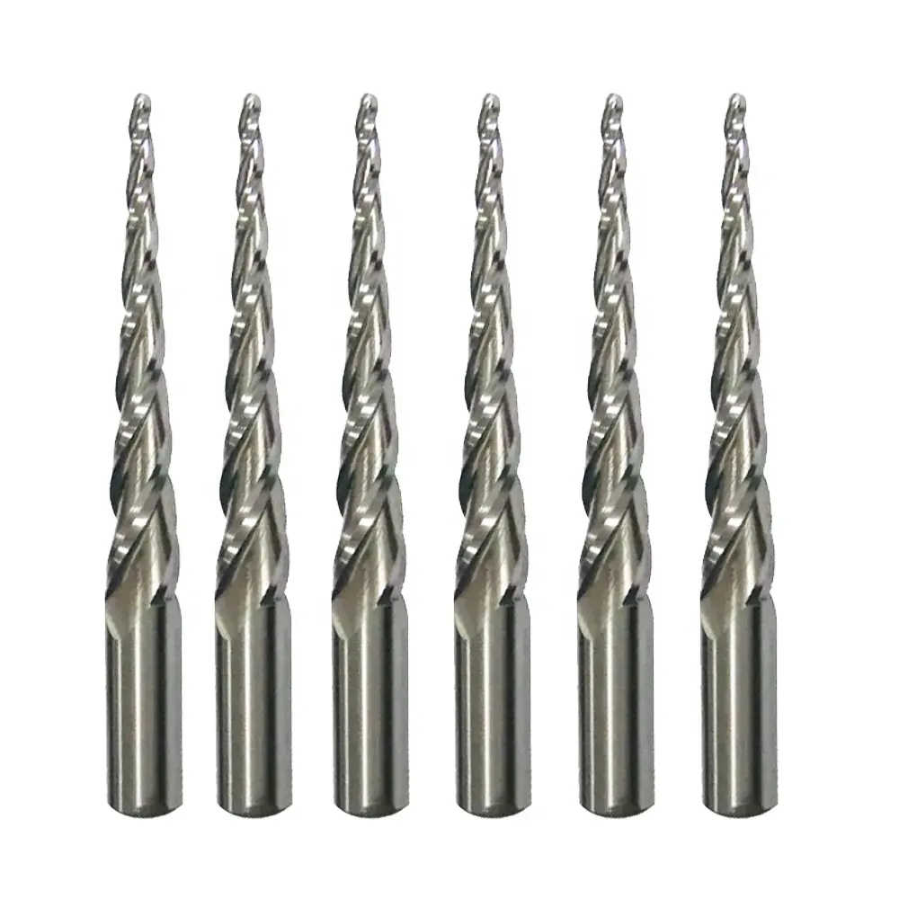 2 Flute Uncoated Ball Nose