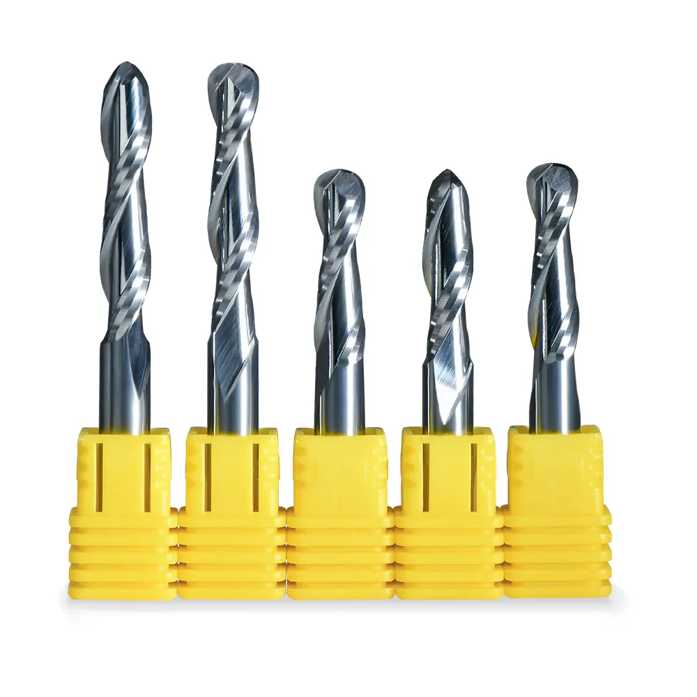 2 Flute Uncoated End Mill