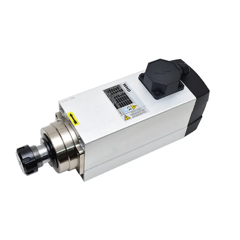 High quality 6KW er32 air cooled spindle motor 220V/380V 18000RPM for cnc router - Image 2