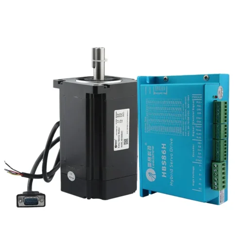 Leadshine HBS86H Stepper Servo Kit 2Phase 20-70VAC 8A Stepper Motor Driver +86HSM80 8NM Closed Loop Motor With 3M Encoder Cable