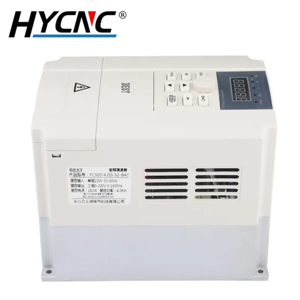 BEST Inverter VFD 4.0KW Variable Frequency Drive 220V/380V 1000Hz Three-Phase Output Inverter For Spindle Motor Speed Regulation - Image 5
