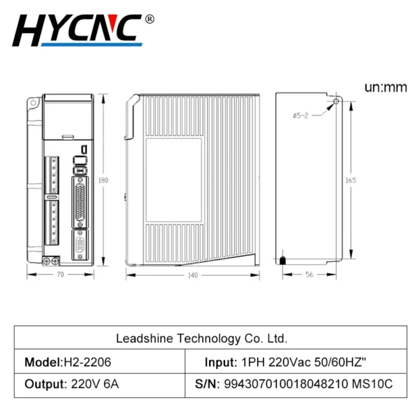 Leadshine HBS86H Stepper Servo Kit 2Phase 20-70VAC 8A Stepper Motor Driver +86HSM80 8NM Closed Loop Motor With 3M Encoder Cable - Image 4
