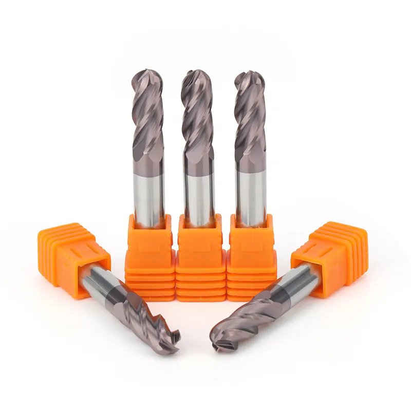 4 FLute Copper Coated Ball Nose - Image 6