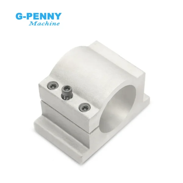 65mm Cast Aluminium Clamp of cnc spindle motor mount bracket clamp - Image 6