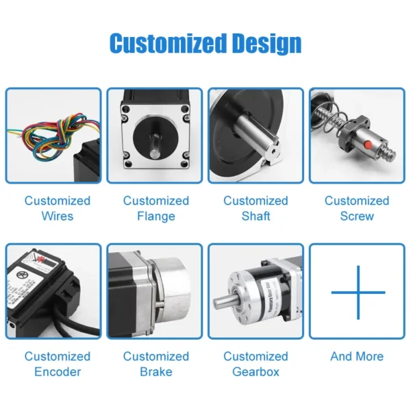 CE certificated nema34 86mm closed loop stepper motor with HSS86 driver used for cnc machine - Image 7