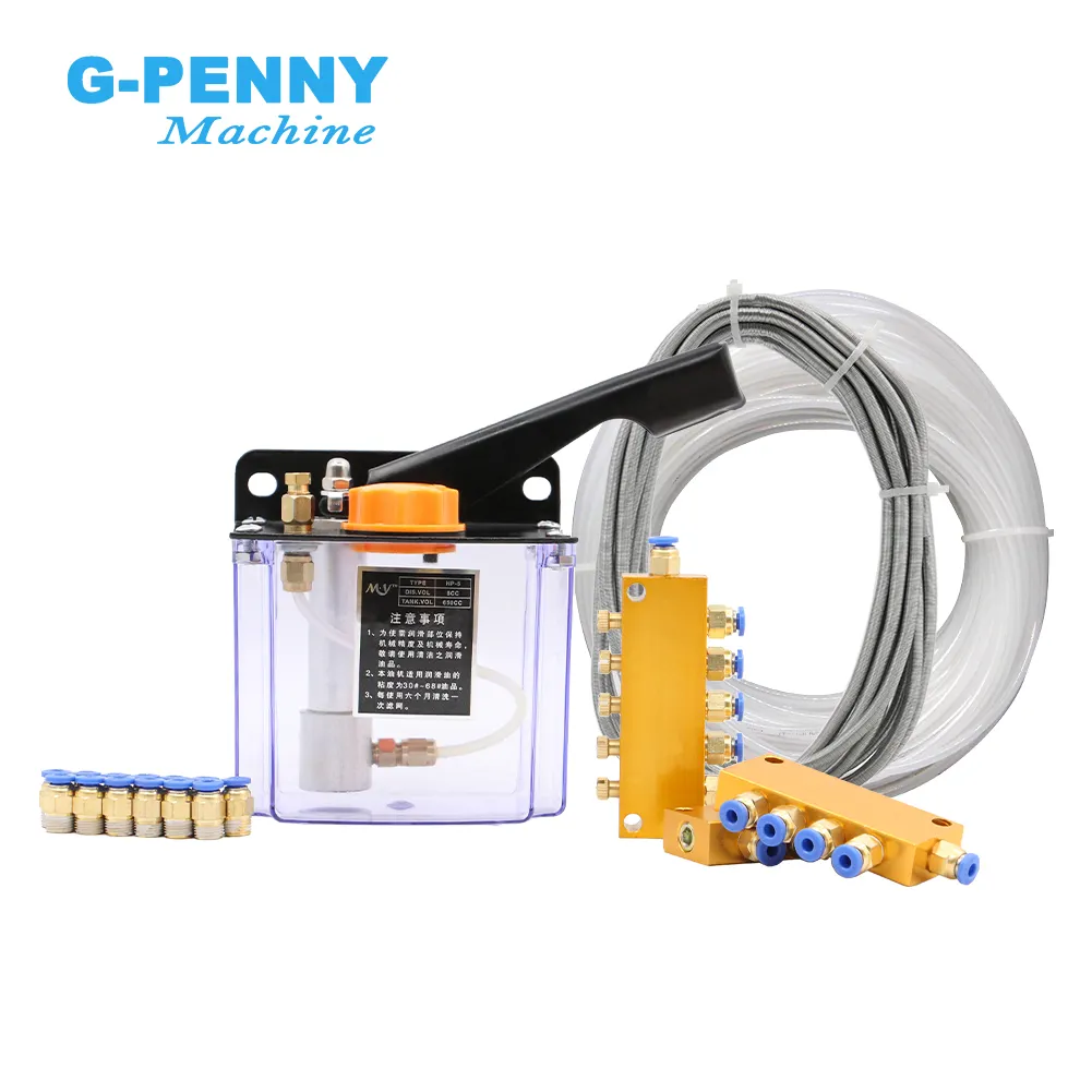 CNC Handle Oil Pump kit M8X1 4mm Manual Oil Pump, Manual injection pumps lubrication systems oiler - Image 6