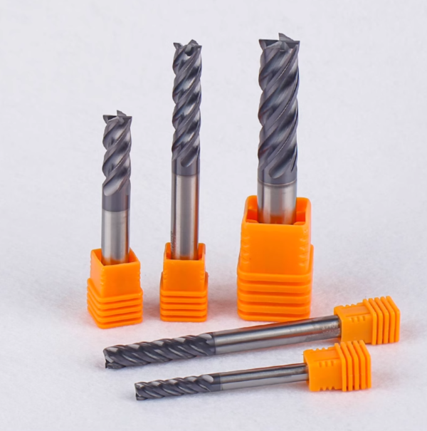 4 Flute Black Coated End Mill - Image 4
