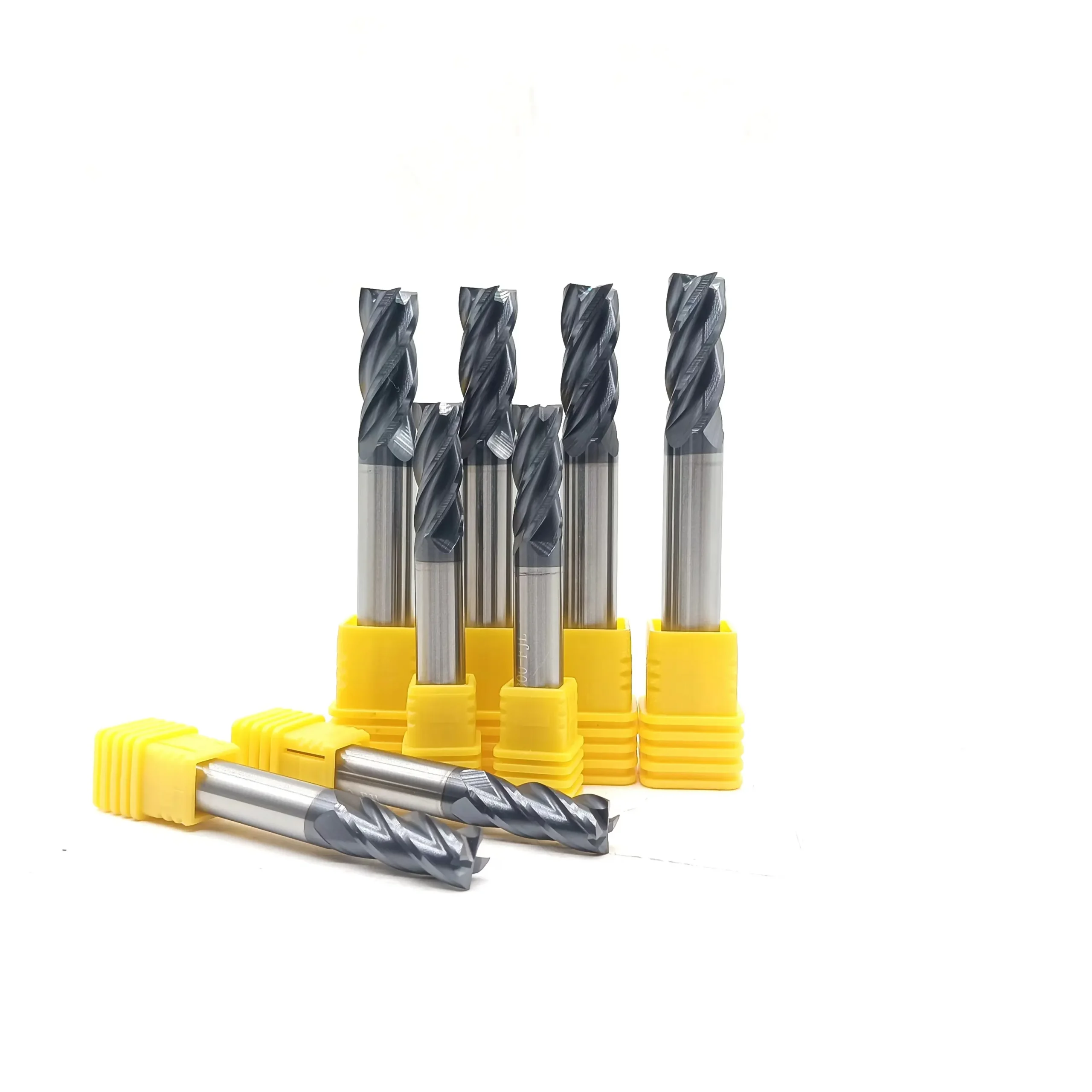 4 Flute Black Coated End Mill - Image 3