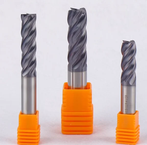 4 Flute Black Coated End Mill - Image 5