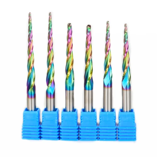 2 Flute DLC Coated Tapper Ball Nose
