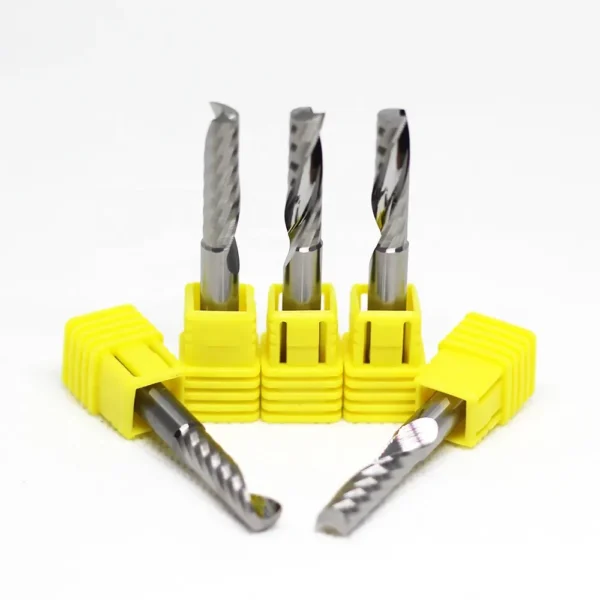 Single Flute Upcut Endmill Uncoated - Image 5