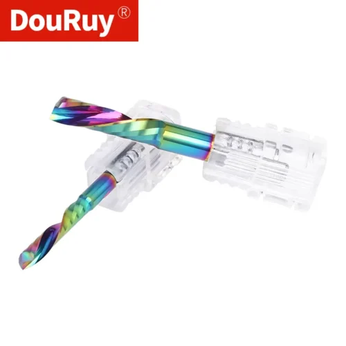 Single Flute Downcut Endmill DLC Coated