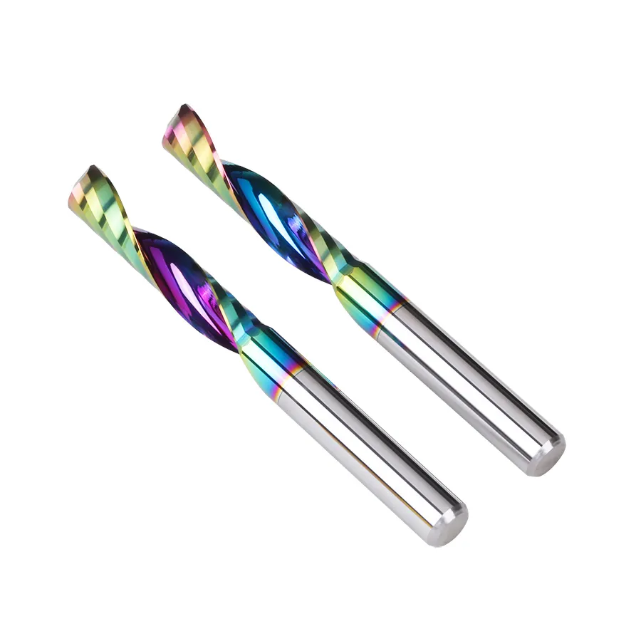 Single Flute DLC Upcut Endmill